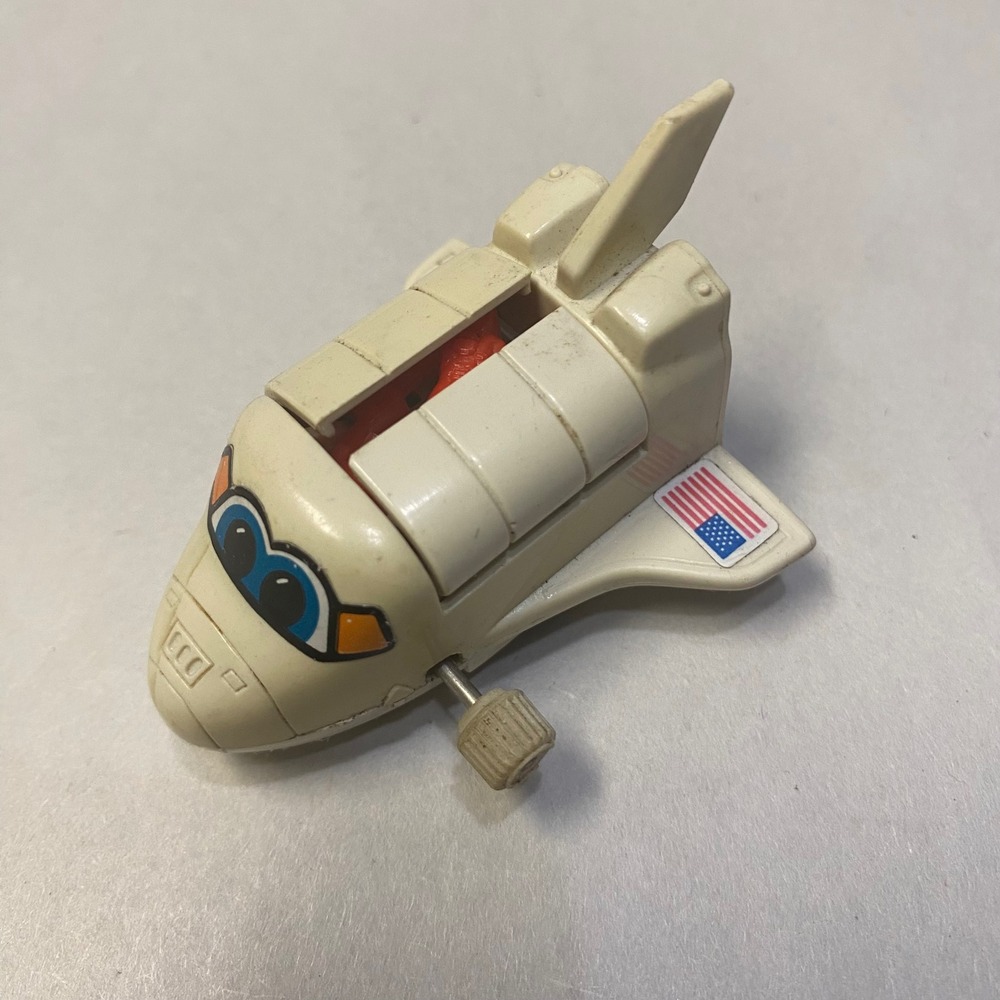 Vintage Tomy NASA Space Shuttle Astronaut Wind Up Toy Figurine Space Astronomy